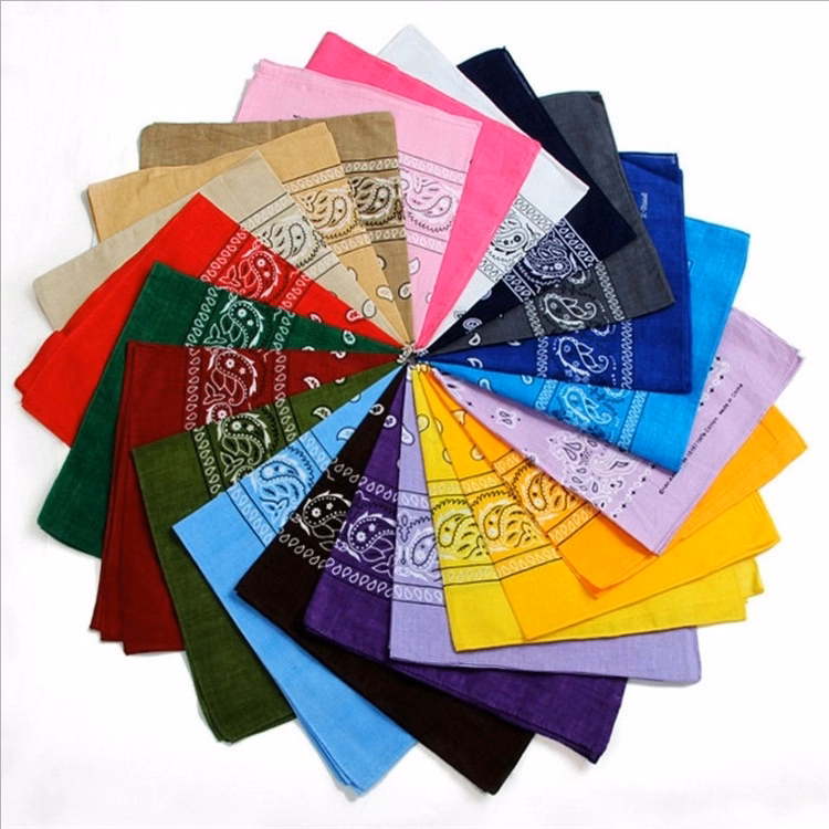 Cotton Bandana Scarf Head Wear