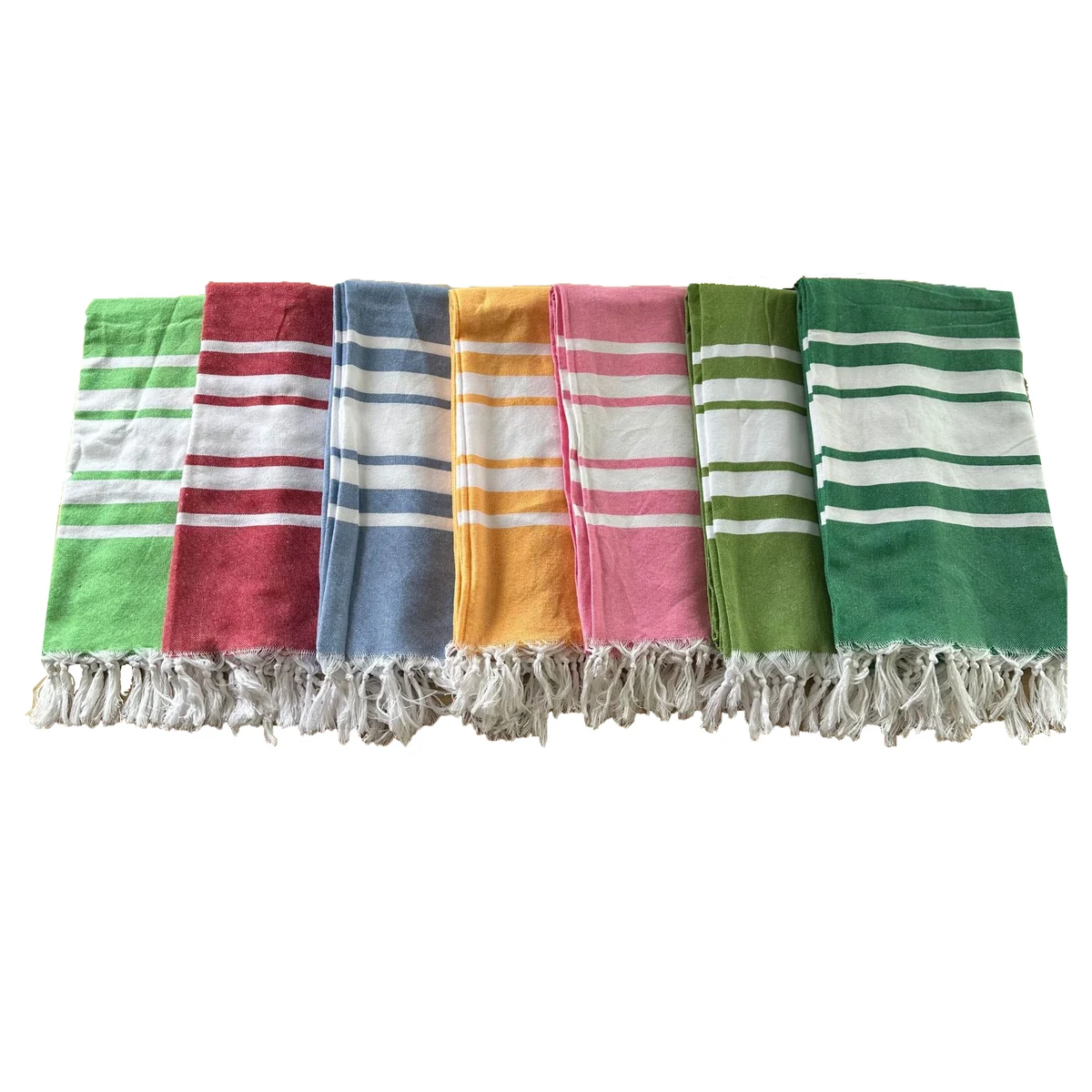 Embroidered Turkish Beach Towel Oversized 39''x71'' 1