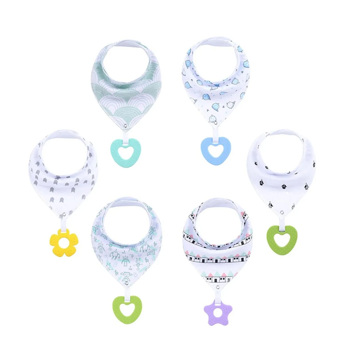Cotton Baby Bib T-Shirt Toy 1