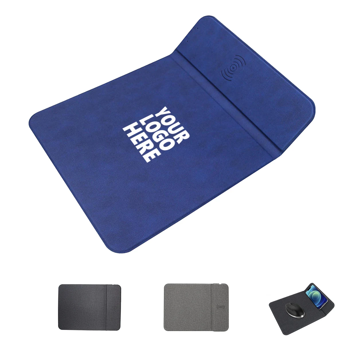 Wireless Charger Mouse Pad with Kickstand 1