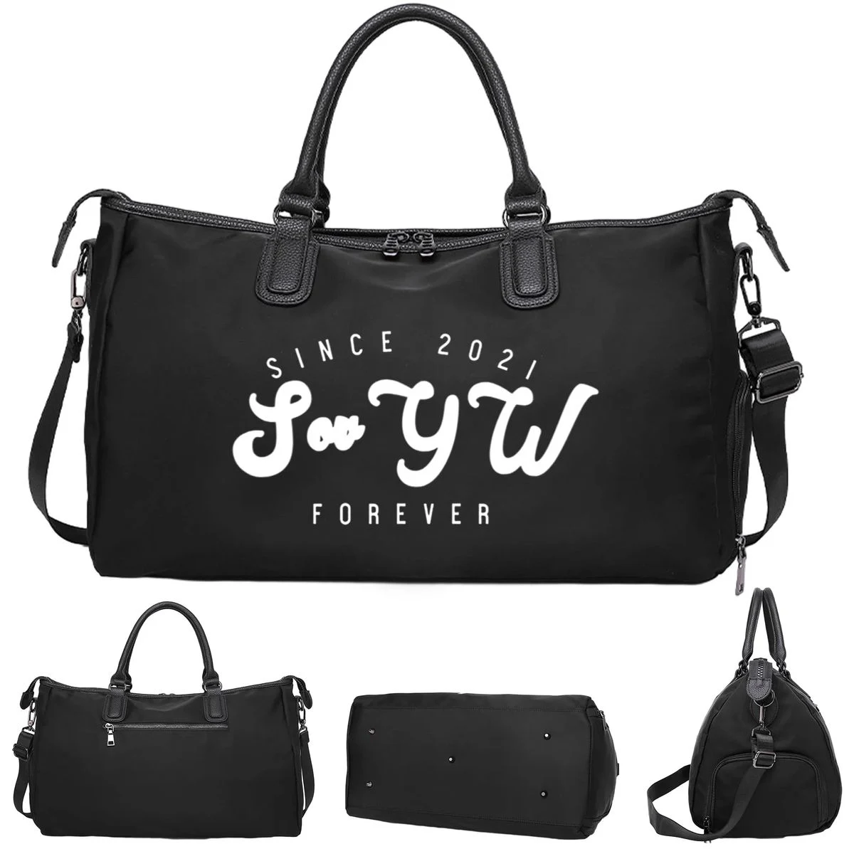 Customized Large Capacity Portable Waterproof Travel Gym Bag 1