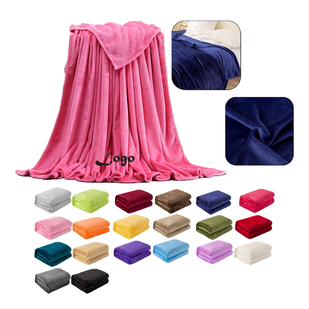 Super Soft Cozy Flannel Fleece Blanket 1