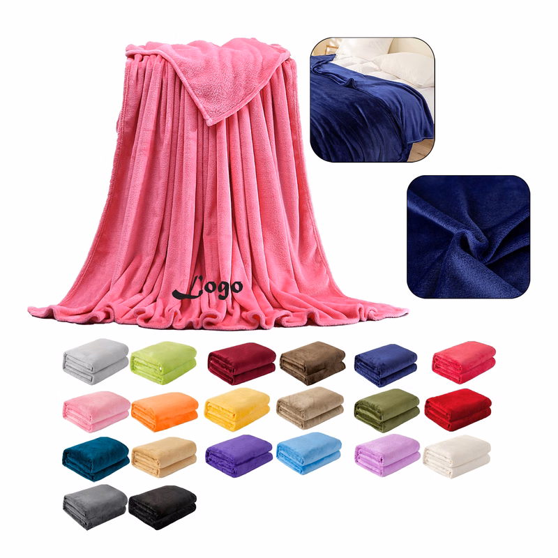 Super Soft Cozy Flannel Fleece Blanket