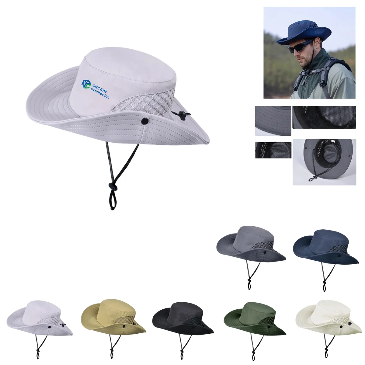 Breathable Outdoor Fishing Mountaineering Sun Hat 1
