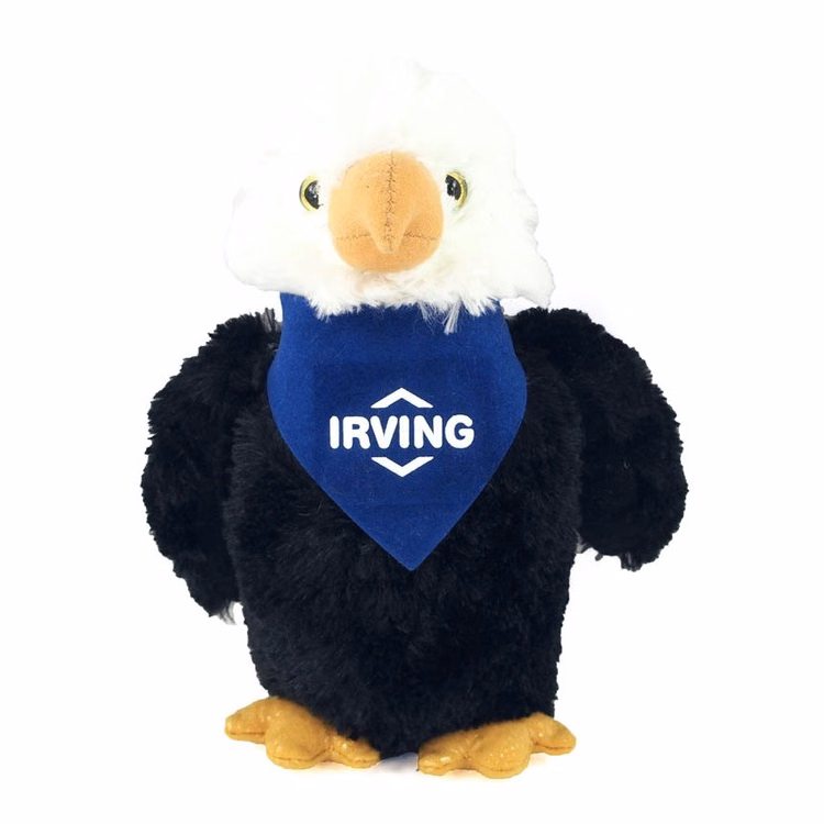 8" Liberty Eagle with bandana and one color imprint