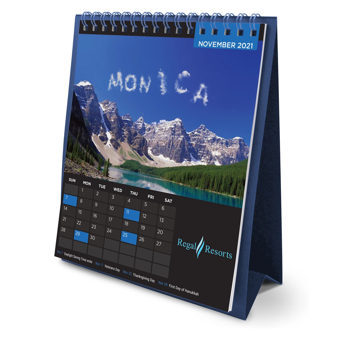 Flip Calendar w/Name Personalization (Tall) 1
