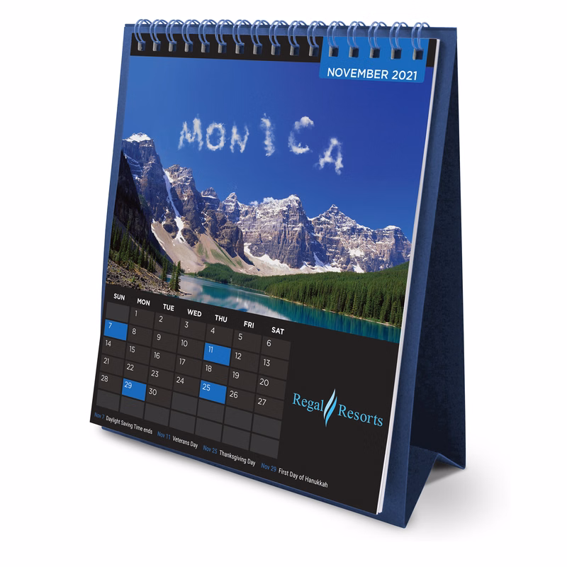Flip Calendar w/Name Personalization (Tall)