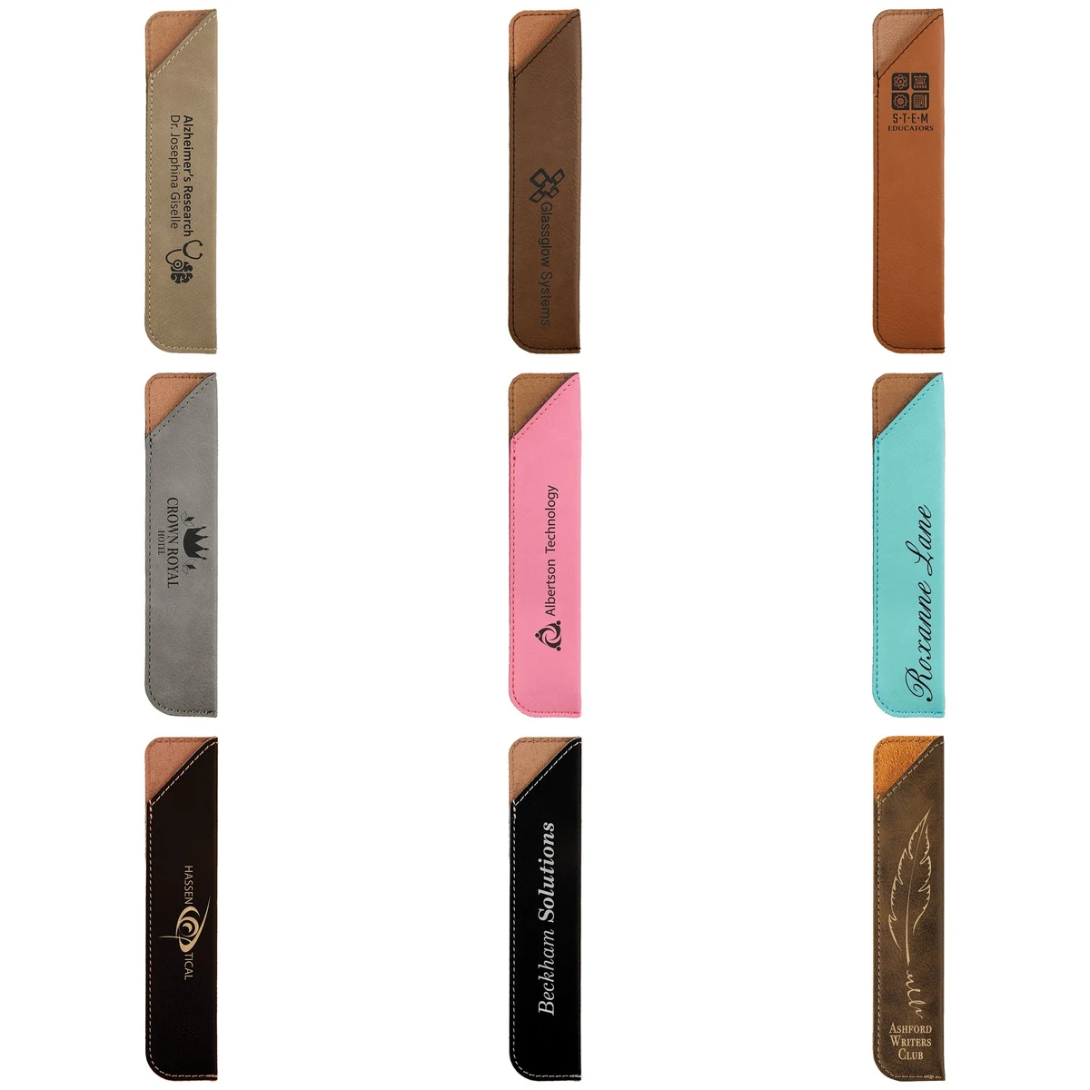 6 1/4" Leatherette Pen Sleeve 1