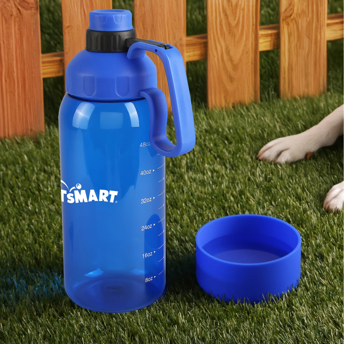 Tritan Bottle with Silicone Pet Bowl 1