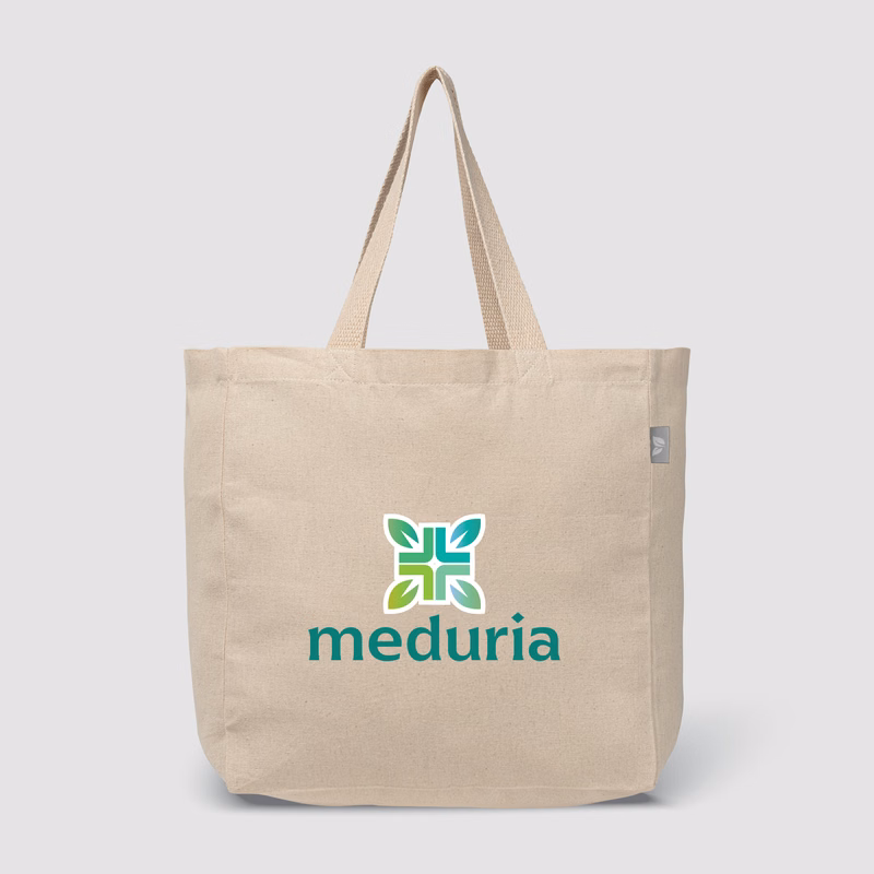 Toronto - 8 oz. Recycled Cotton Blend Shopper Tote Bag