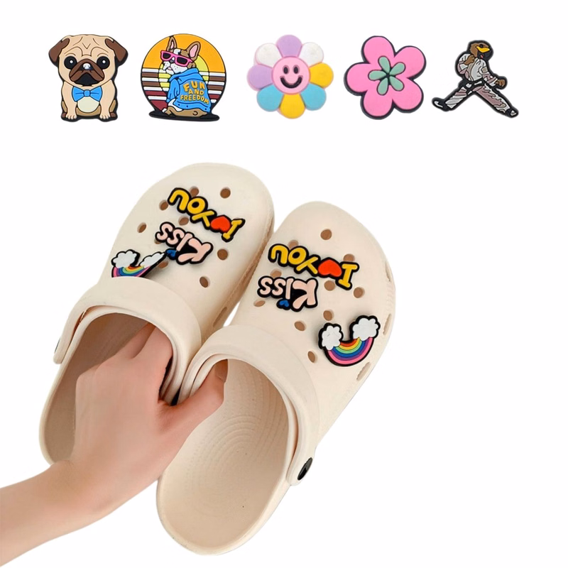 PVC Decorative Shoe Charms for Clogs