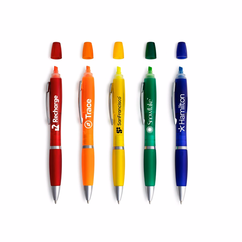 Translucent Pen and Highlighter Combo