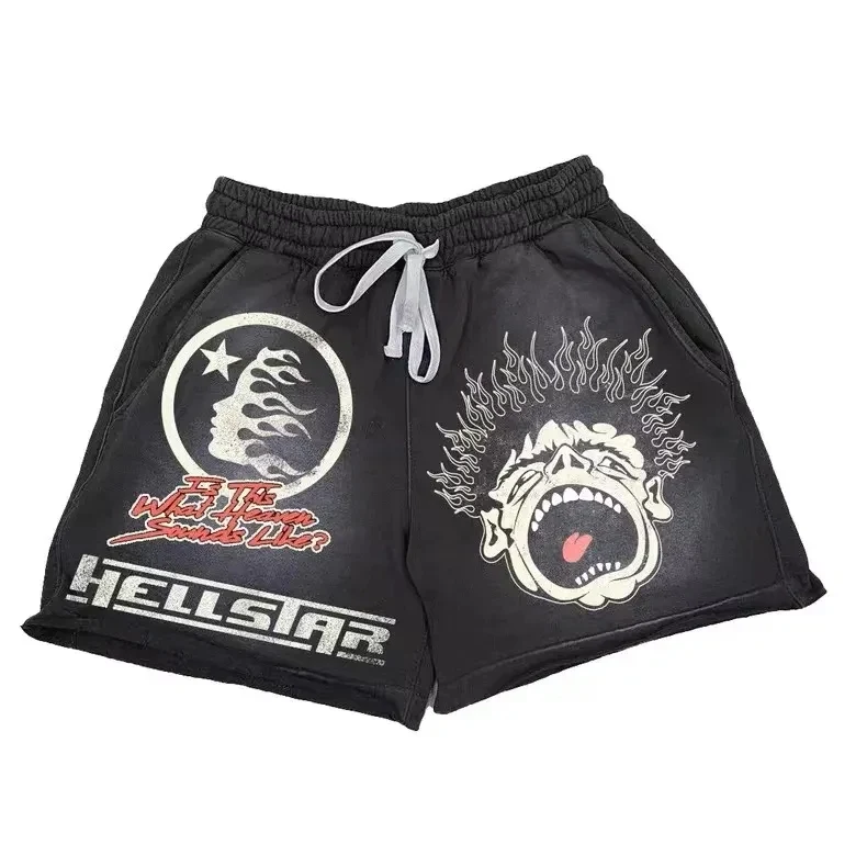 Custom Acid-wash Shorts 1