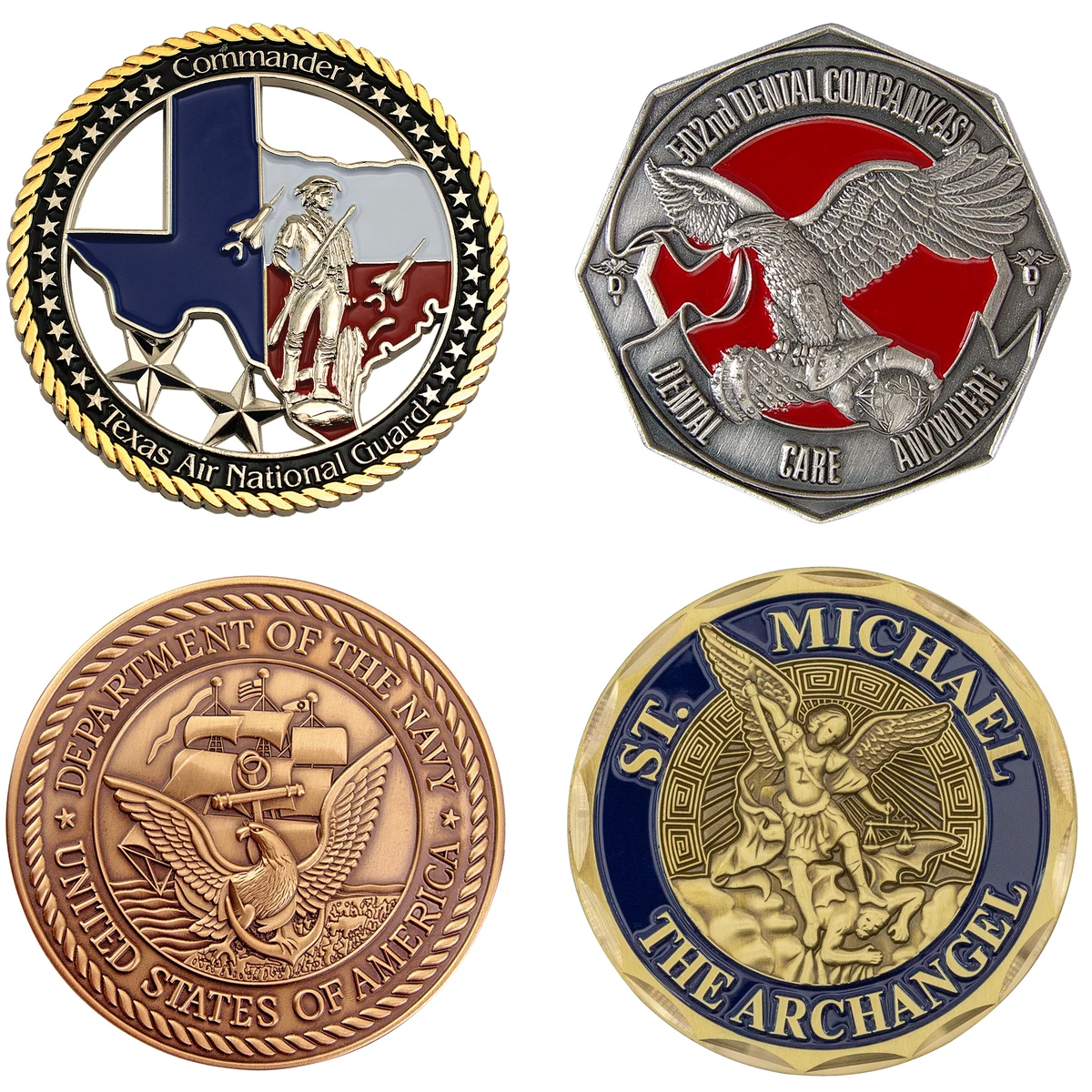 Challenge Coins Custom Die Cast (3D) 1