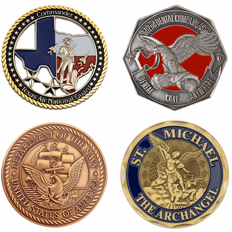 Challenge Coins Custom Die Cast (3D)
