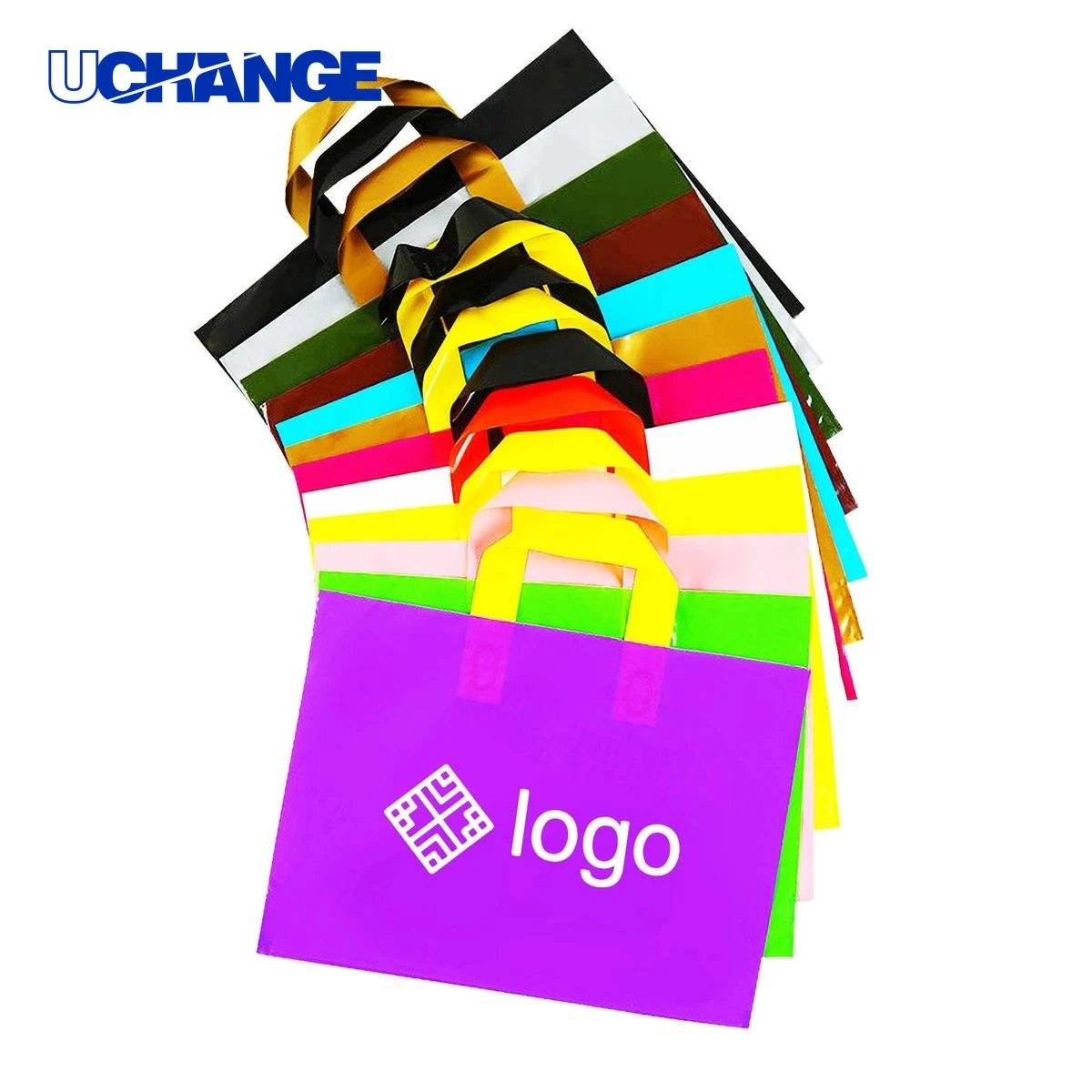 Custom Plastic Bag Container for Shopping 1