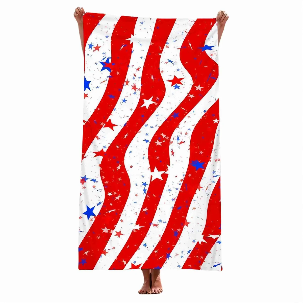 27.5" X 55.2" Beach Towel 1