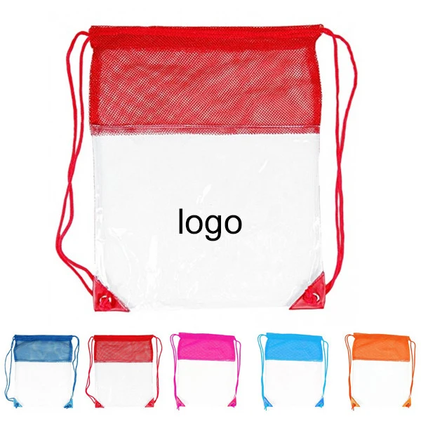 PVC Drawstring Bag (14" W x 18" H) 1