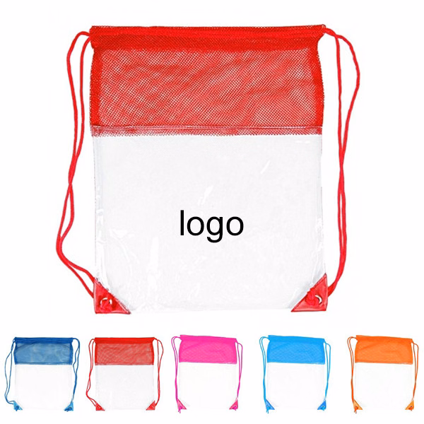 PVC Drawstring Bag (14" W x 18" H)