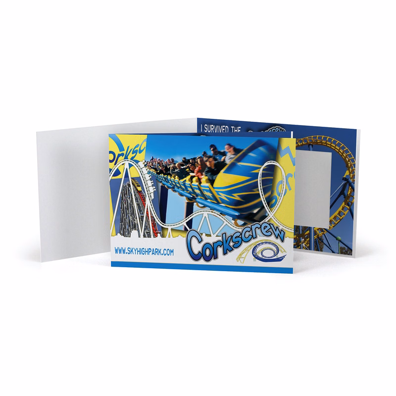 Custom Portrait Folder – Single Horizontal