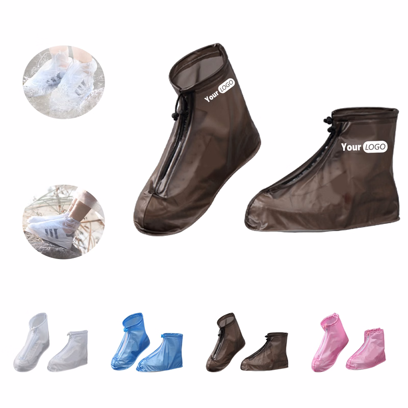 PVC Mid-Calf Rain Boot Covers