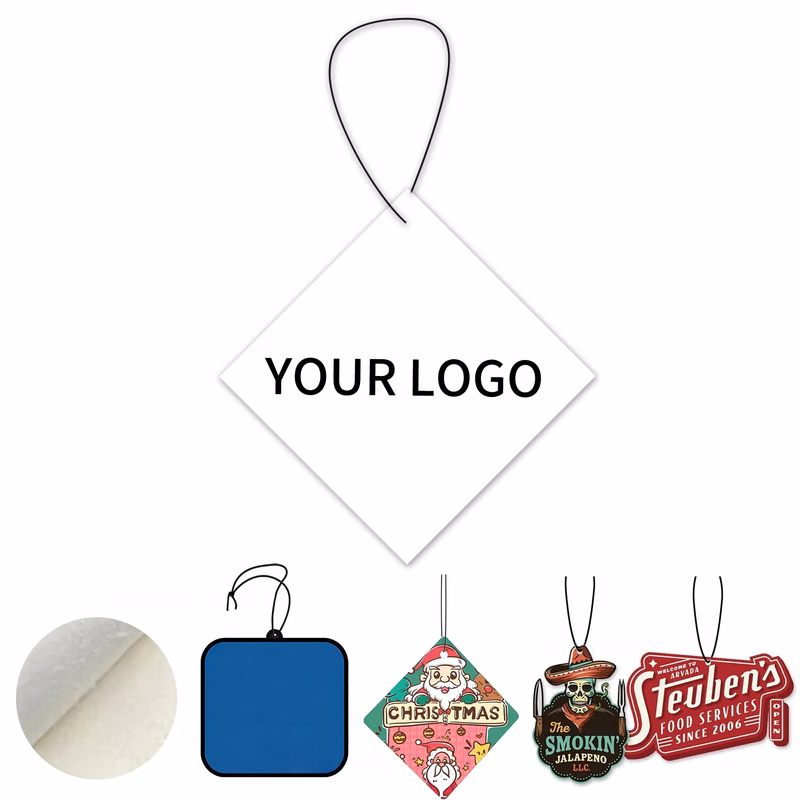 3.6 Inch Custom Air Freshener Practical for Cars Homes or Events
