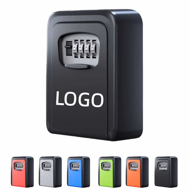 Outdoor Wall Mount Combination Key Safe Lock Box For Home