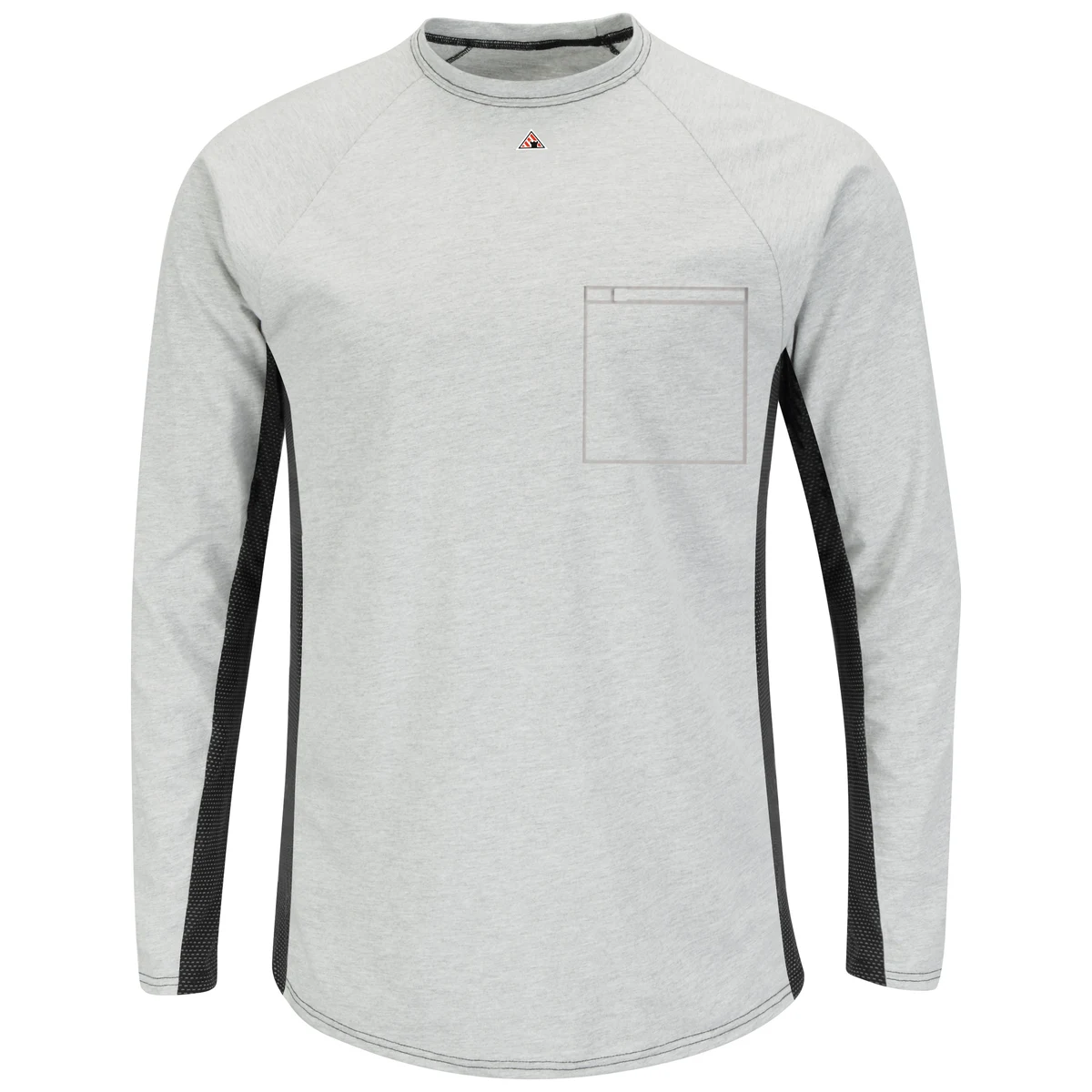 Bulwark® Men's FR Long Sleeve Base Layer with Concealed Chest Pocket 1