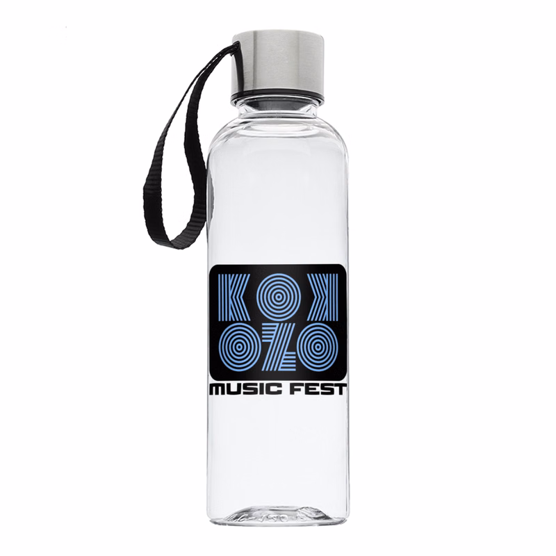 17 oz. Ostia Plastic Water Bottle (2 Color Imprint)