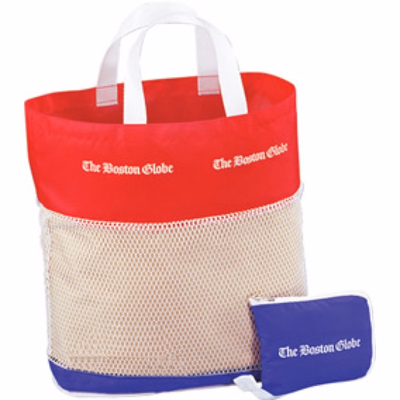 200 Denier Nylon Mesh Pocket Tote Bag