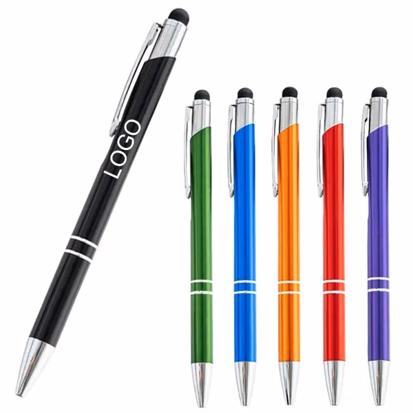 Metal Paragon Pen With Stylus