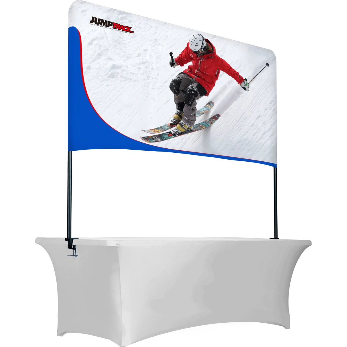 40"x72" Double-Sided Overhead Display 1