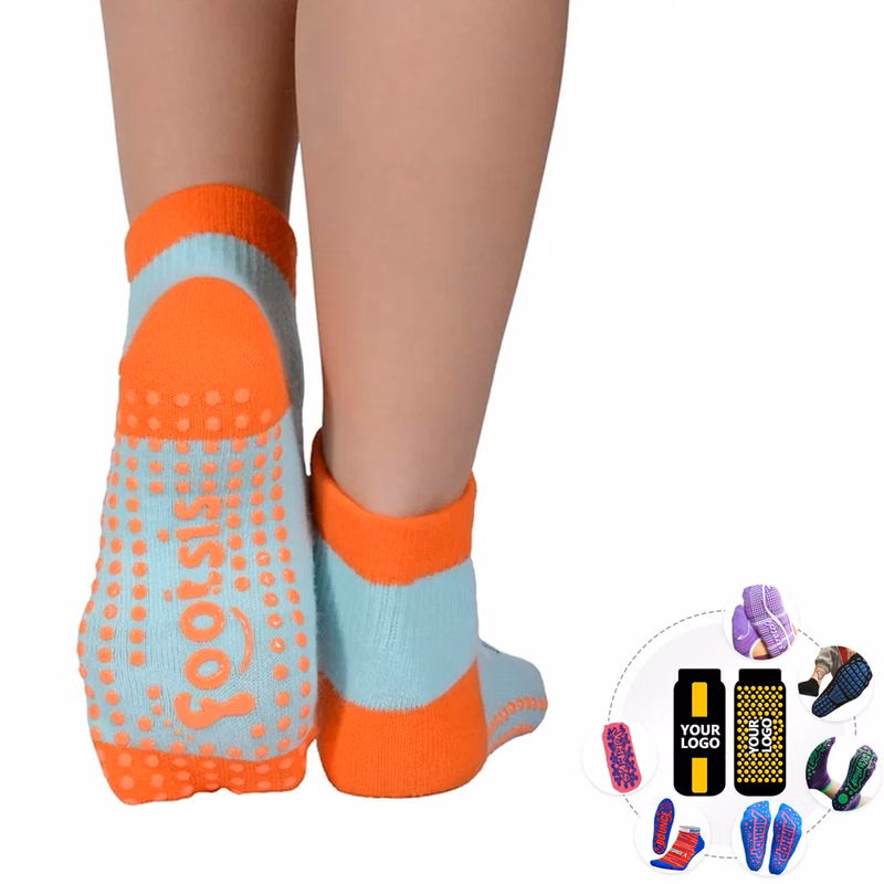 Anti Slip Grip Crew Socks