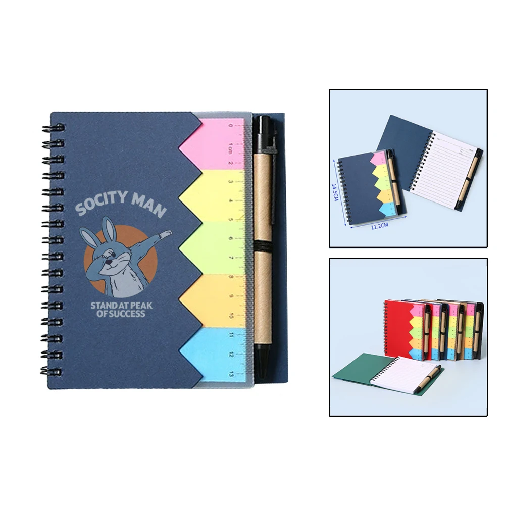 Sticky Note Spiral Notebook 1