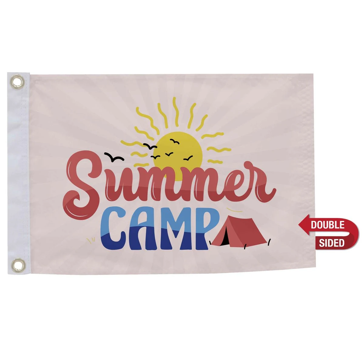 12" x 18" Polyester Flag Double-Sided 1