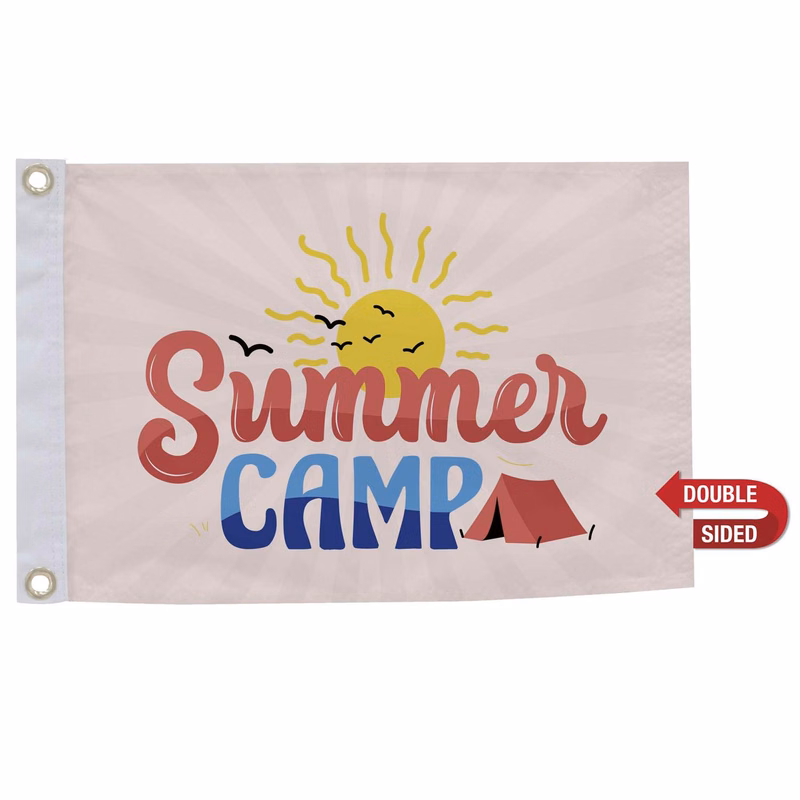 12" x 18" Polyester Flag Double-Sided