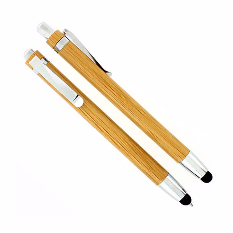 Eco-friendly Bamboo Pen With Stylus