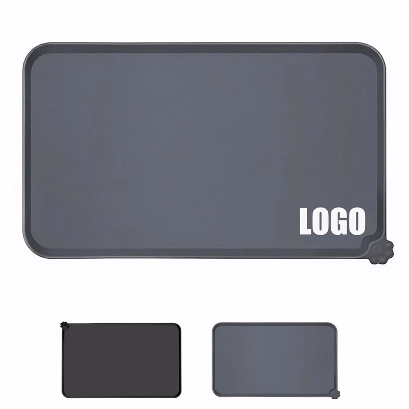MOQ 5 Piece Silicone Pet Feeding Mat