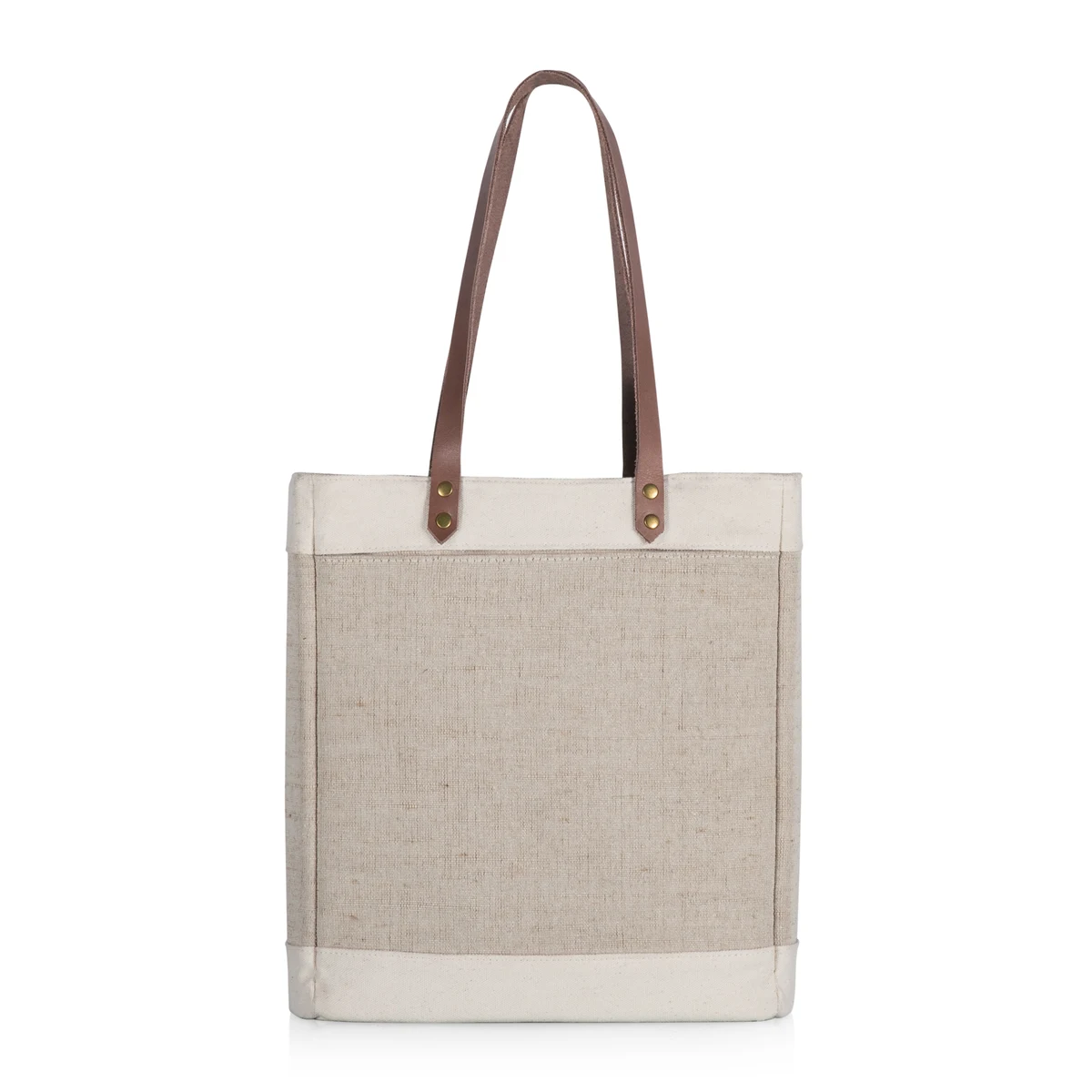 Pinot Jute 3 Bottle Insulated Wine Bag 1
