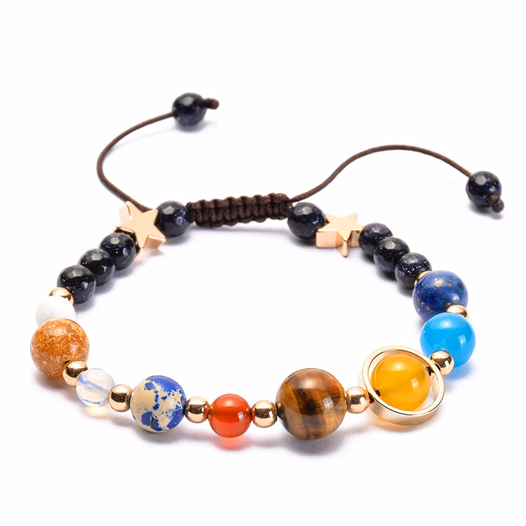 Solar System Bead Bracelet