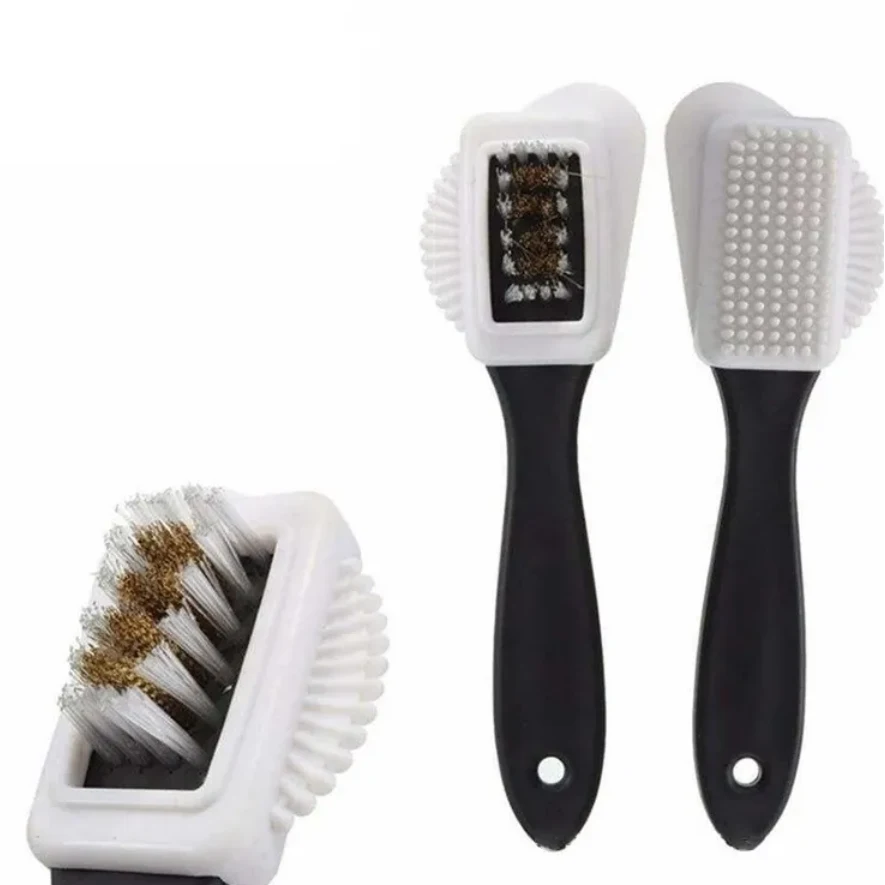 Suede & Nubuck 4-Way Leather Brush Cleaner 1