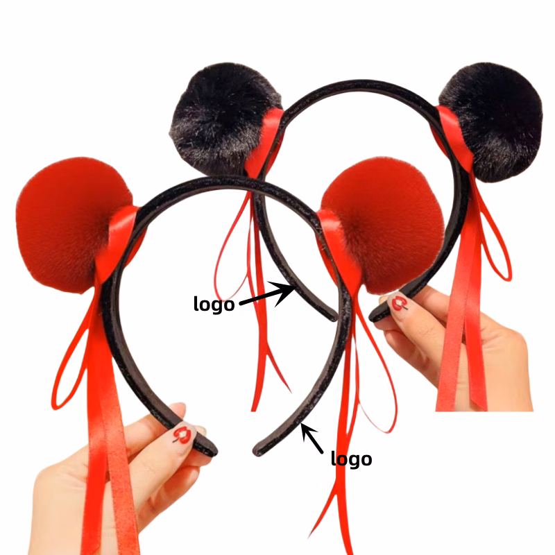 Custom Nezha-Inspired Plastic Headbands for Events & Promotions - Bulk Discounts, Fast Shipping