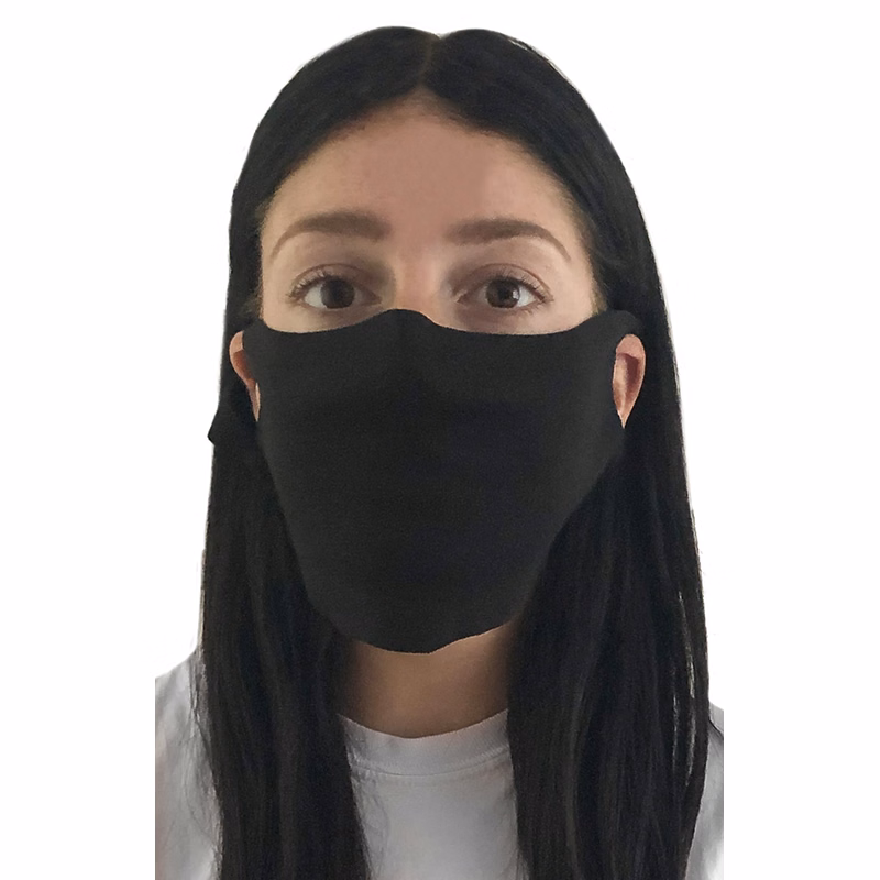 Unisex Ltweight Visc Bamboo Org Jersey Face Mask
