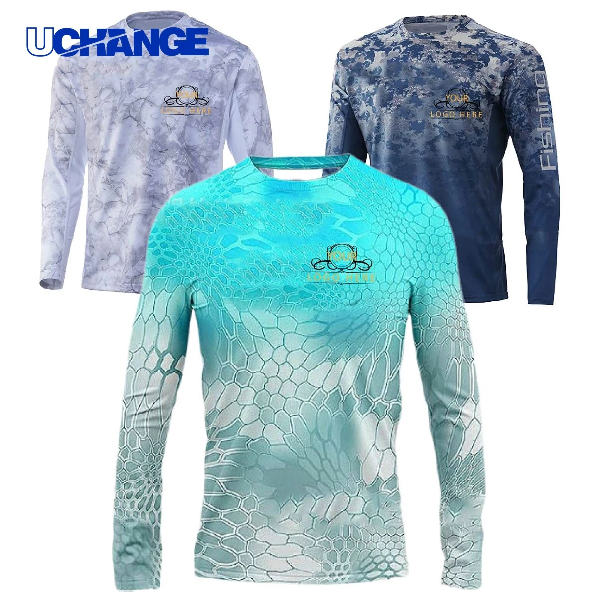Sublimation Long Sleeve Fishing T-Shirt 1