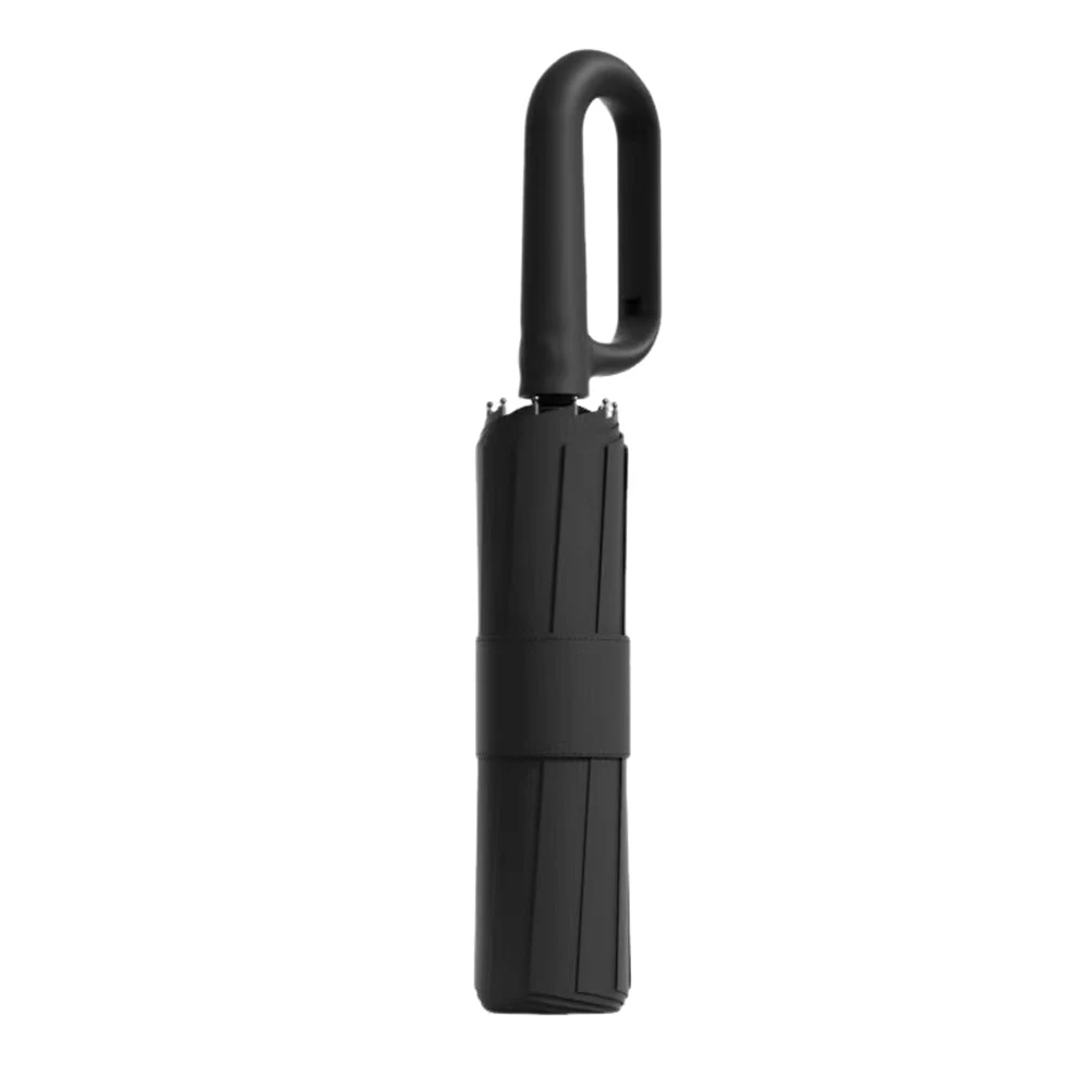 Auto Fold Hook Hotel Compact Umbrella 1