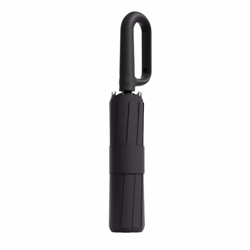 Auto Fold Hook Hotel Compact Umbrella