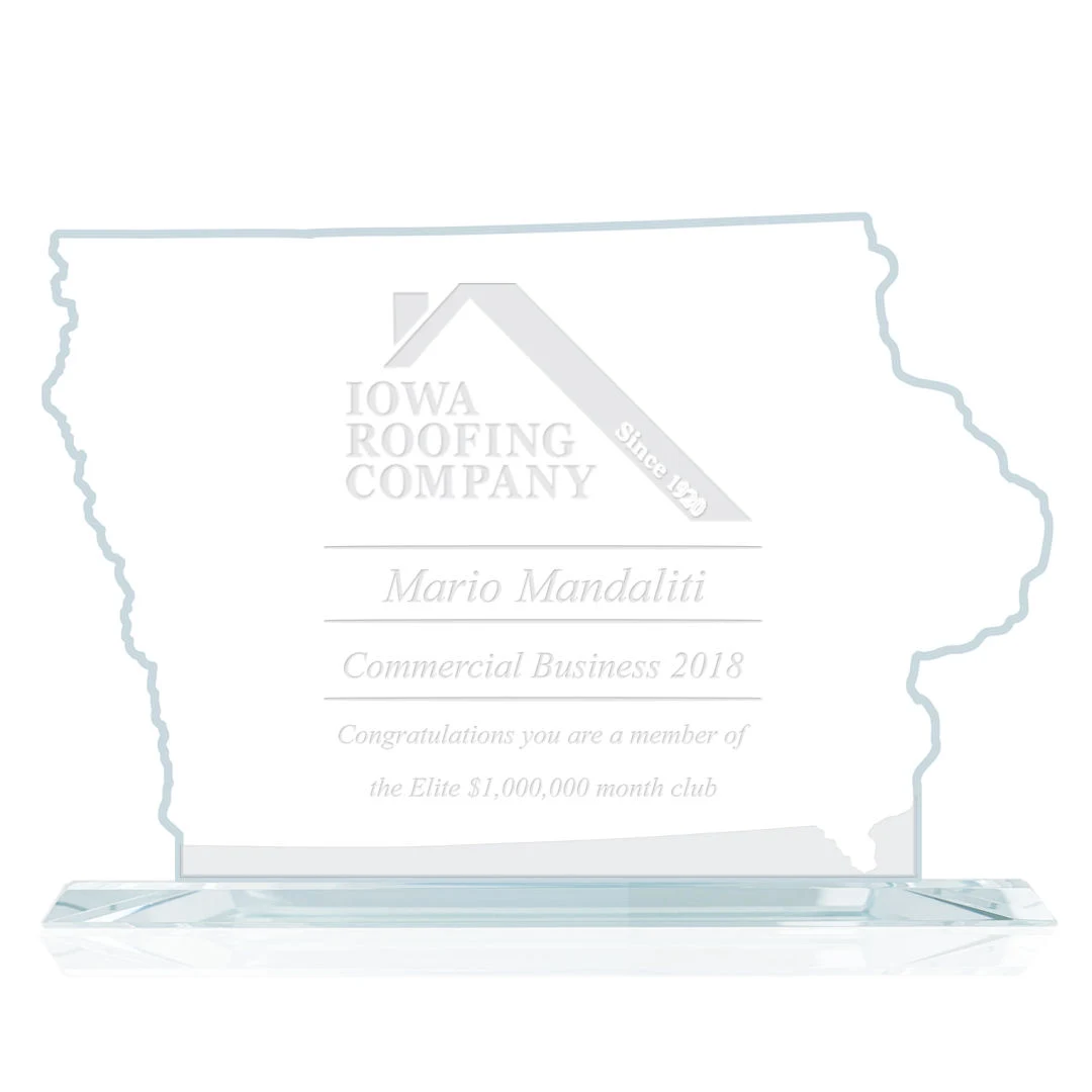 State Map Award - Iowa 1