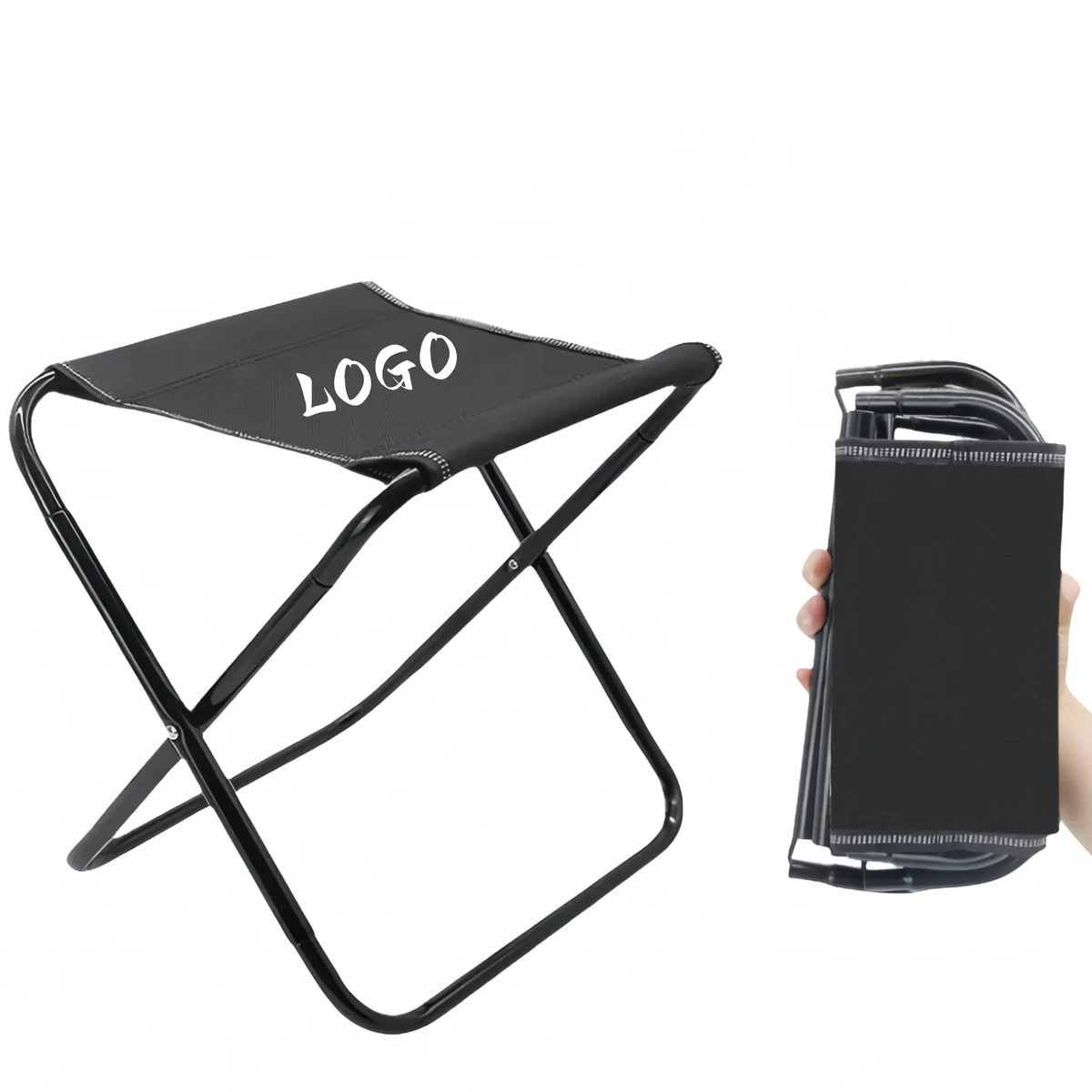 Stainless Steel Portable Folding Chair 1