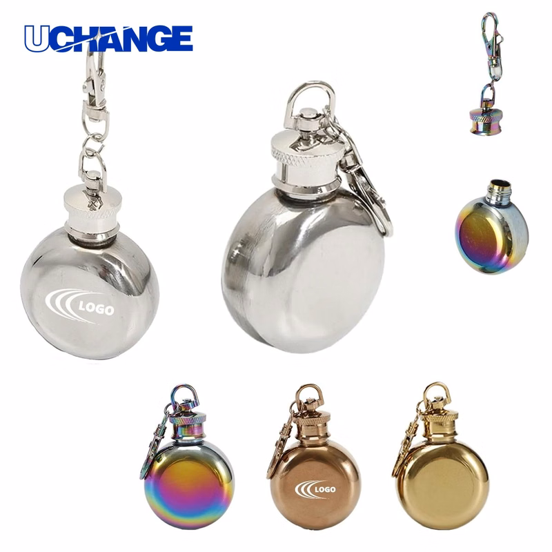 1oz Stainless Steel Mini Flask