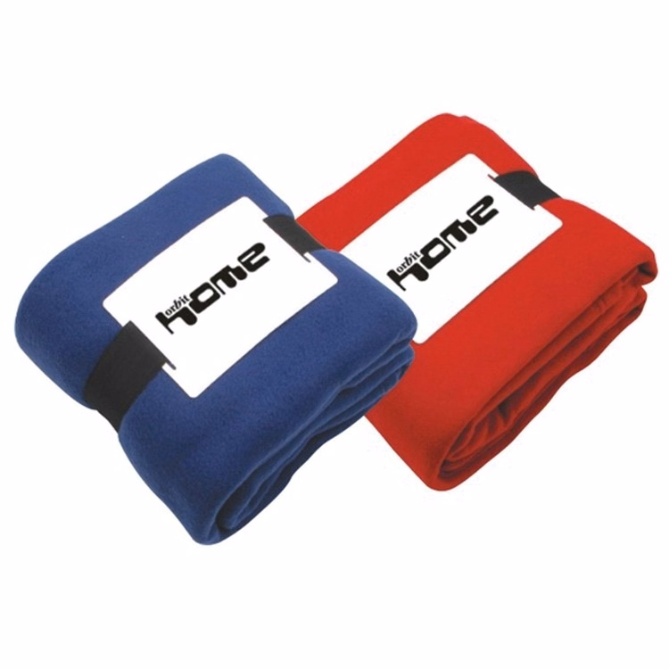 Double-faced Velvet Pile Blankets with Sleeves